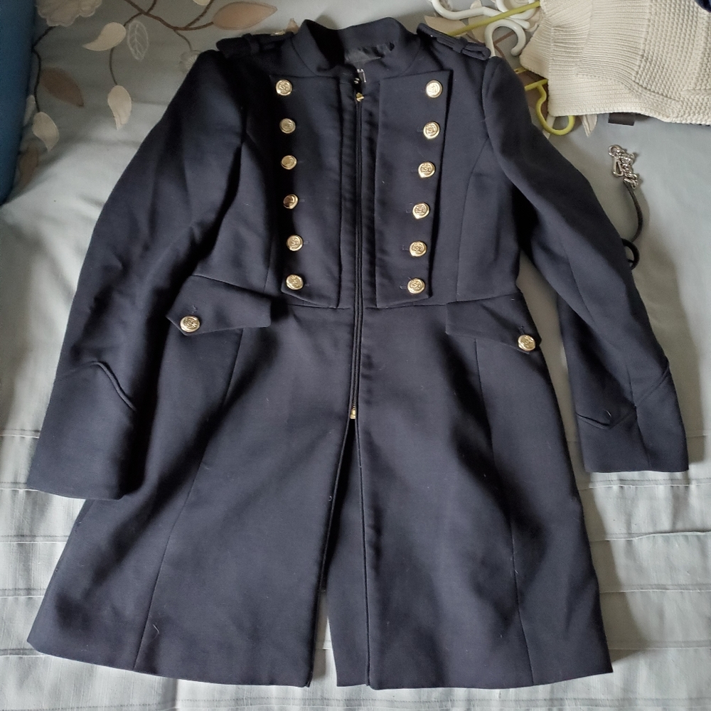 Zara Military style Jacket XL